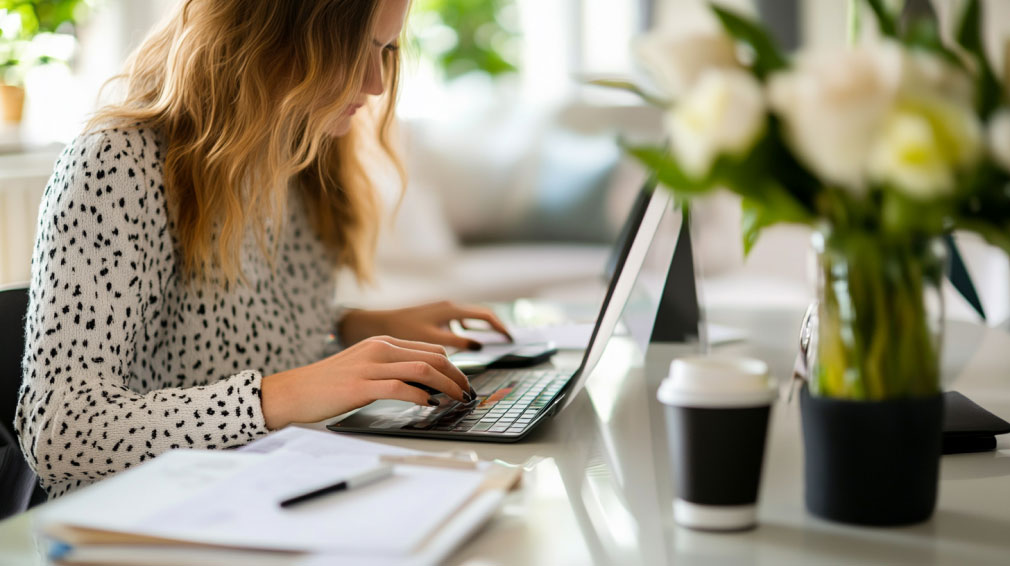 Professional project management in interior design.